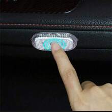 This Convenient Touch-Control Car Roof Light Will Completely Transform Your Interior Environment! It Features Bright Multi-Functional LED Lights, USB Charging Capability, And Easy Installation. It Significantly Enhances Driving Comfort And Road Safety, Making It An Ideal High-End Gift For Easter. 150mah - A - View 8