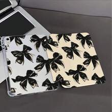 復古黑色蝴蝶結印花平板保護殼，適用於 iPad 10代 10.9 吋 2022/Air 13(M3 2025)/Air 11(M3 2025)，兼容 、Pad、MatePad、Pad、Honor 平板 - 彩色 - 查看 7