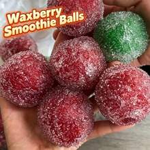 1pc Handmade Squishy Ice Cream Ball, Non-Rebounding Sand Sound Squeeze Toy, Soft And Comfortable Tactile Experience, Stress Relief Soft Rubber Squeeze Ball, Finger Stress Relief Toy, Handmade Soft Rubber Squeeze Toy, Effectively Relieves Stress And Anxiety, Suitable For Adults And Office Workers, Daily Essential, Holiday Gift - Multicolor - View 3