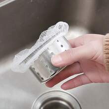 Sacs de filtre de drain de cuisine universels, maille fine en polyester durable pour les résidus alimentaires, gadget de cuisine facile à nettoyer et gain de place, cadeau de cuisine pratique pour Noël pour les chefs à domicile - Multicolore - Voir 4