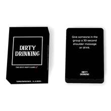 全新英文「DIRTY DRINKING」桌遊卡牌，含55款卡面設計，大膽刺激的卡牌遊戲，輕鬆營造派對氣氛，適合約會之夜、週年紀念、情人節與聖誕節 - DIRTY DRINKING - 查看 3