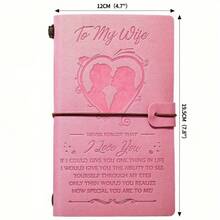 Gift For Niece From Aunt/Auntie, 140-Page Fill-In-The-Blank Diary, Mother's Day Birthday Christmas Gift, From Graduation To Enrollment, Pink, Gift From Aunt/Auntie/Uncle/Uncle - Multicolor - View 11