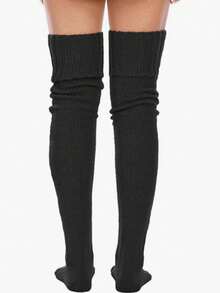 Women's Over-The-Knee Socks, Thigh-High Socks, Warm And Comfortable, Suitable For Winter Christmas Gift - Multicolor - View 9