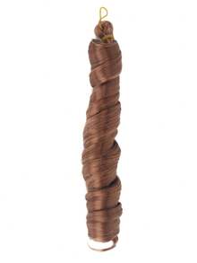 Loose Wave Spiral Curl Braiding Hair Extensions, High Temperature Ombre Pre Stretched Synthetic Crochet Hair - 彩色 - 查看 11