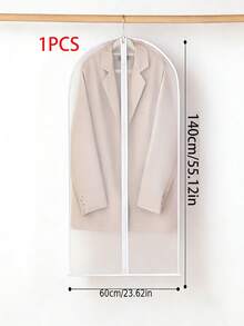 10/5/1pc Dust-Proof Transparent Garment Bag, 4 Different Size Options, Full Zipper Closure - Closet Storage Hanging Plastic Clothing Bag, Essential For Dry Cleaning, Travel And Laundry Shop Home Supplies, Suitable For Suits, Wedding Dresses, Travel And Closet Organization - Dust-Proof And Wrinkle-Resistant - Clothing Dust Bags - View 9