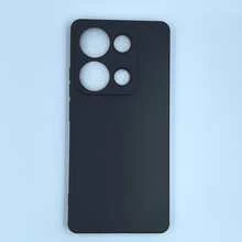 Compatible With Xiaomi And Series Black Matte Phone Case, Anti-Fingerprint Anti-Sweat Soft Shell With Raised Lens And Screen Protection, Full Coverage Anti-Drop, Precise Cutouts, Anti-Slip Wear-Resistant Minimalist Solid Color Protective Cover, Compatible With Xiaomi 12/12X/12 Pro/12 Lite/12T/12T Pro/Note 12S/Poco X5/Note 12 Pro 5G/Note 12 Pro+/ - Black - View 70