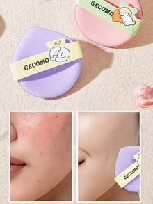 5PCS Makeup Sponge Puff Set, Breathable Makeup Sponge Sponge Puff, Makeup Tool, Dry And Wet Dual Use, Cushion Makeup, Flawless Base Makeup, Makeup Puff - Multicolor - View 5