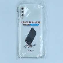 Galaxy 透明氣墊防震手機殼 1.5mm 加厚四角氣囊 鏡頭加高保護 TPU 軟殼 - 無色 - 查看 71