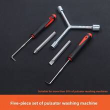 8-Piece Washing Machine Agitator/Impeller Removal Tool Set – A Versatile Combination Of Inner Tub Removal Wrenches And Pullers; Heavy-Duty Disassembly Tools Designed For Deep Cleaning And Appliance Maintenance. - A - View 12