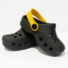 Boys' Non-Slip Sandals - Super Stylish - Black and Yellow - View 4