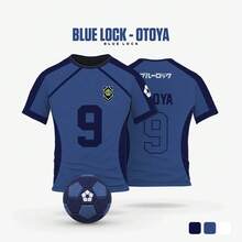 Nagi 3D Printed Anime Blue Lock Soccer Jersey For Men And Women, Short Sleeve, Sporty Style, Y2k, Harajuku, Cosplay. - L50324094646 - 查看 1