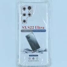 Galaxy 透明氣墊防震手機殼 1.5mm 加厚四角氣囊 鏡頭加高保護 TPU 軟殼 - 無色 - 查看 90