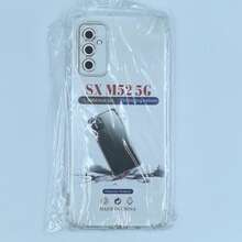 Galaxy 透明氣墊防震手機殼 1.5mm 加厚四角氣囊 鏡頭加高保護 TPU 軟殼 - 無色 - 查看 106