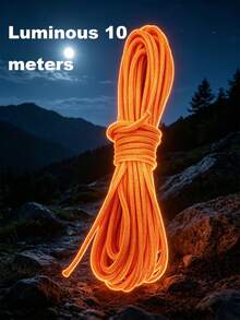 10/100م/قطعة حبل باراكورد قوس متعدد الألوان مضيء في الظلام بقطر 5 مم ونواة 7 خيوط، حبل خيمة، مثالي لحبل طوارئ متعدد الاستخدامات للبقاء على قيد الحياة في الهواء الطلق، حبل سحب المظلة، حبل نسج الأساور، حبل التعليق، التخييم، النزهة، حبل الغسيل، مقود الحيوانات الأليفة، حبل DIY متين - 10 متر - مشاهدة 13