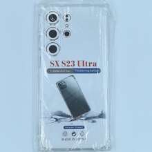 Galaxy 透明氣墊防震手機殼 1.5mm 加厚四角氣囊 鏡頭加高保護 TPU 軟殼 - 無色 - 查看 36