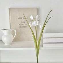 1PC Artificial Iris Flower, Faux Flower For Wedding, Hotel, Homestay, Home Decor, Vase Arrangement Floral Material - 1 Piece - View 10