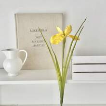 1PC Artificial Iris Flower, Faux Flower For Wedding, Hotel, Homestay, Home Decor, Vase Arrangement Floral Material - 1 Piece - View 15