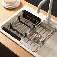 1pc, Sink Colander, Vegetable Sink Washing Basket, Fruit Drain Basket ...