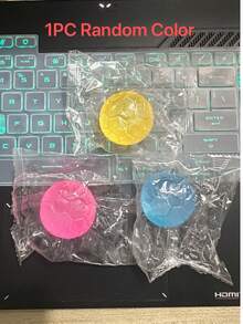 1個麥芽糖色純色 4球擠壓玩具 足球籃球壓力緩解 趣味娛樂 生日禮物 復活節禮物 完美禮物 節日禮物 可重複使用 可重複玩 理想禮物 - 彩色 - 查看 10