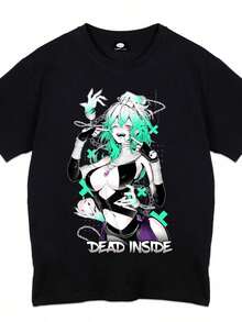Camiseta Cade Corvus Haunted - Negro - Ver 1
