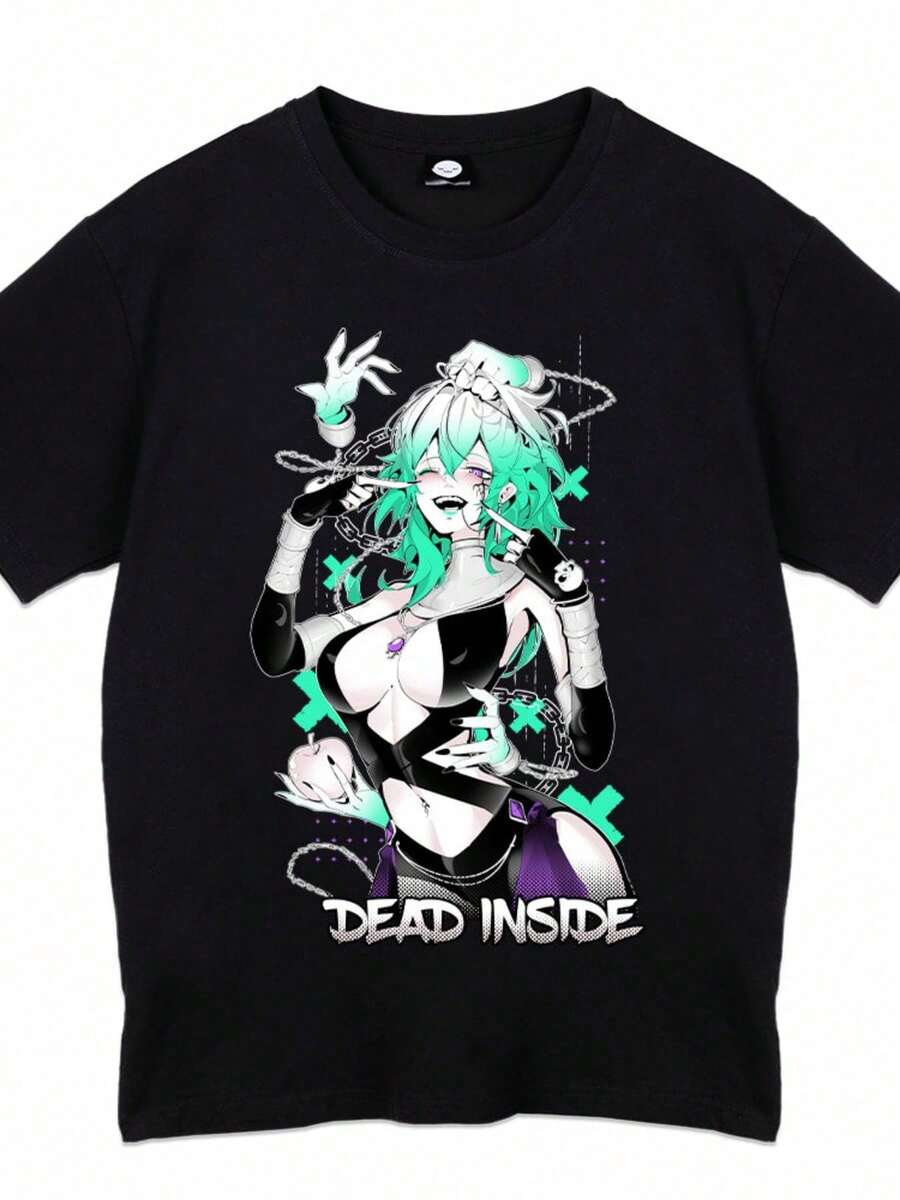 Camiseta Cade Corvus Haunted - Negro - Ver 1