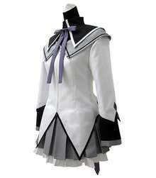 Disfraz de cosplay de la chica mágica , cosplay de Akemi Homura, ropa 2D, traje de actuación de anime de Madoka. - Conjunto completo de Homura Akemi - Ver 9