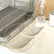 Stainless Steel Drain Rack, Drainage Basket, Expanded Small Hanger, Storage Shelf, Storage Basket, Stainless Steel Oversized Tool Organizer, Practical Rack - A - View 8