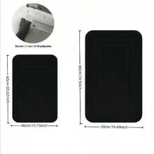 Alfombrillas de Baño - Negro - Ver 3
