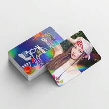 PUREFLOW 激光全息照片卡 60 张 Lomo 卡 + 64 张贴纸 粉丝周边礼品 - 彩色 - 查看 11