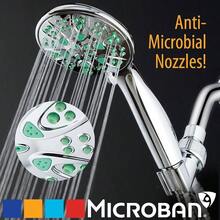 Notebooks - מקלחת ידנית עוצמתית עם צינור + סילון ירוק קורל - ראה 5