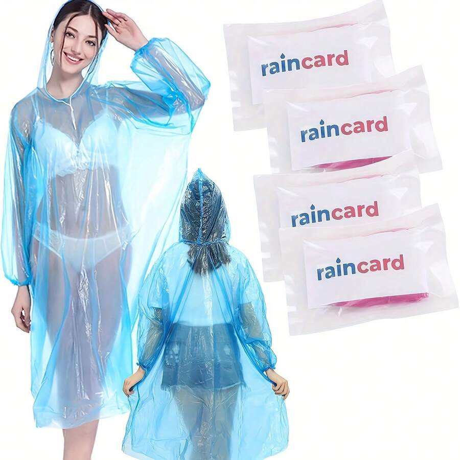 一次性雨衣 便攜壓縮球形加厚雨披 成人用 戶外旅行緊急雨衣