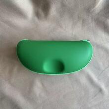 Multifunctional Zippered EVA Case Lightweight Organizer For Outdoor Eyewear And Earphones - Green - View 4