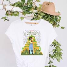 Camiseta de Tiana's Bayou Adventure, Princesa Tiana, Camiseta Magic kinG1Dom, Splash Mountain, La princesa y el sapo, Atracciones, parques, - Blanco - Ver 1