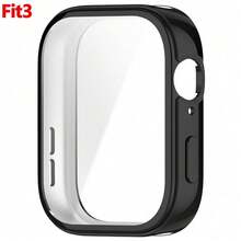 Funda protectora de TPU para Watch Fit3/Fit4/Fit4 Pro, cobertura completa suave con electrochapado, resistente a arañazos y al desgaste, ligera y cómoda, antideslizante con bordes suaves, sin protuberancias voluminosas - Multicolor - View 11