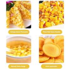 Stainless Steel Corn Sheller Corn Slicer Peeler Household Kitchen Corn Cutter Fishing Corn Peeler Practical Kitchen Tool Fruit Vegetable Small Tool Serrated Corn Sheller Peeler Corn Cob Scraper Grater Sheller Cutter - Multicolor - View 10