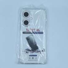 Compatible With Vivo Phone Case Transparent Anti-Drop Shell 1.5mm Thickened Air Cushion Airbag Case Full Coverage Anti-Collision High Definition Transparent Phone Protective Shell, Camera Lens And Screen Raised Protection Precise Cutouts Transparent Air Cushion Phone Case Four Corners Thickened Air Cushion Anti-Drop Shell - Clear - View 24