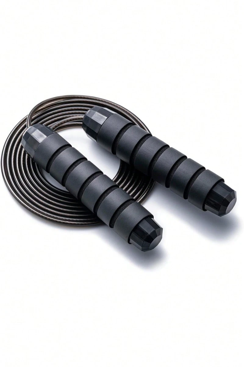 Powcan Adjustable Jump Ropes,Skipping Rope Tangle-Free Rapid Speed With Ball Bearings For Women Men Kids,Exercise & Slim Body Jumprope At Home School Gym