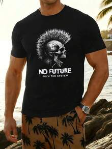 T-shirts för män - Svart - Visa 1
