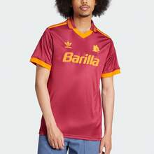 Adidas Trefoil Roma 1993 Home Fan Version Men's Short Sleeve Jersey - Red - View 3