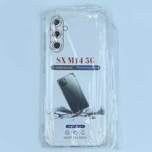 Galaxy 透明氣墊防震手機殼 1.5mm 加厚四角氣囊 鏡頭加高保護 TPU 軟殼 - 無色 - 查看 79