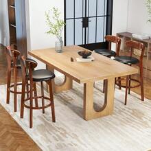 [Free Shipping] Set Of 2 29 Inch Modern Armless Upholstered Cushioned Seat Island Dining Chairs For Kitchen-XY500455 - FXCOYZUCJ2QWB1 - View 6