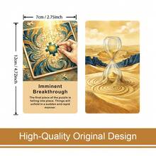 Time & Cycles Oracle Cards, 54 Oracle Cards For Self-Awareness & Daily Guidance, Beginner Friendly Deck For Reflection, Personal Growth & Life Balance - Multicolor - View 2