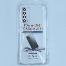 Transparent Air Cushion Anti-Drop Phone Case For Huawei And Honor, Thickened Four-Corner Air Cushion Shock Absorption, Raised Camera And Screen Protection, High-Definition Transparent TPU Soft Shell, Precise Cutouts Anti-Collision, 1.5MM Thickened Air Cushion Shock Absorption Design, Daily Drop And Collision Protection - Clear - View 143