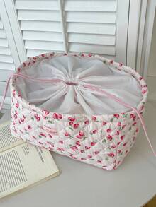 A Super Large, Attractive, And Practical Drawstring Storage Basket. Ideal For Wardrobe Organization, Portable Picnic Storage, Bedroom Storage, Wardrobe Decoration, Toy Storage, Laundry Basket, And A Must-Have For Every Home. - Multicolor - View 8