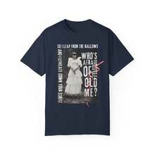 Camiseta "The Real Who's Afraid", Cuello Redondo Estilo Bruja,  1717, Regalos para Ella - Negro - Ver 5