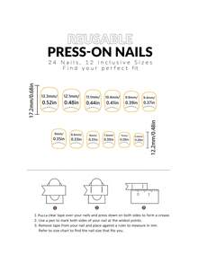 24pcs French White Striped Short Almond Shaped Fake Nails Nail Art Set, Includes 1 Sheet Adhesive Backing And 1 Nail File, Suitable For Daily Wear - 彩色 - 查看 4