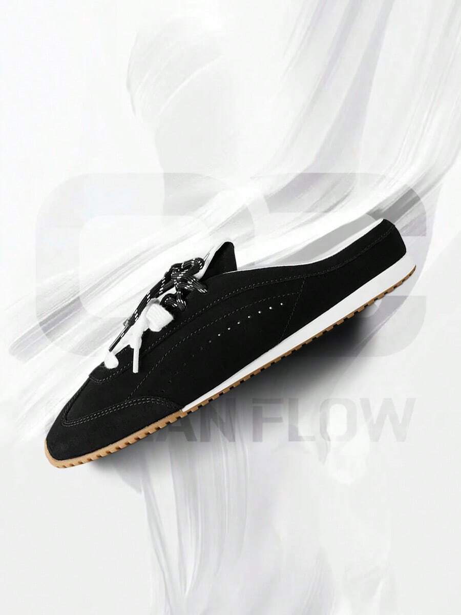 ALO Sunset Sneaker Mule - Black - View 1
