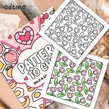 GDTME 1pc Adult Coloring Book, 24 Pages Single-Sided Printing - Bold And Simple Designs Including Hearts, Flowers, Fruits, Geometric And Abstract Patterns - Perfect Gift For Easter, Halloween, Mother's Day, Christmas - Relaxing Art Relaxation Adult Gift - YH-034 - View 6