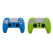 2pcs Handle Protective Cover Set, Anti-Slip, Anti-Drop, Anti-Dust, Anti-Scratch, Compatible With PlayStation 5, Enhances Gaming Operation Feel, Practical Gaming Accessory - 2 PCS Handle Protector - View 14