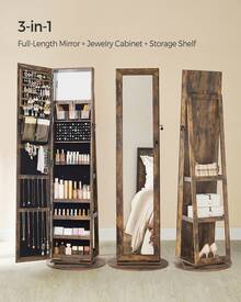 Jewelry Cabinet - Brown - View 4